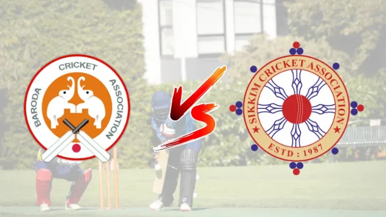 Baroda Cricket Team vs Sikkim Cricket Team Match Scorecard