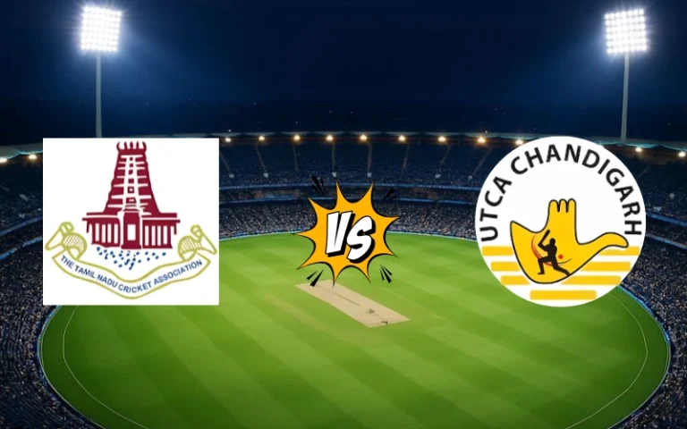 Tamil Nadu Cricket Team vs Chandigarh Cricket Team match scorecard