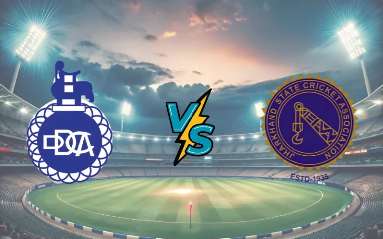 Delhi Cricket Team vs Jharkhand Cricket Team Match Scorecard
