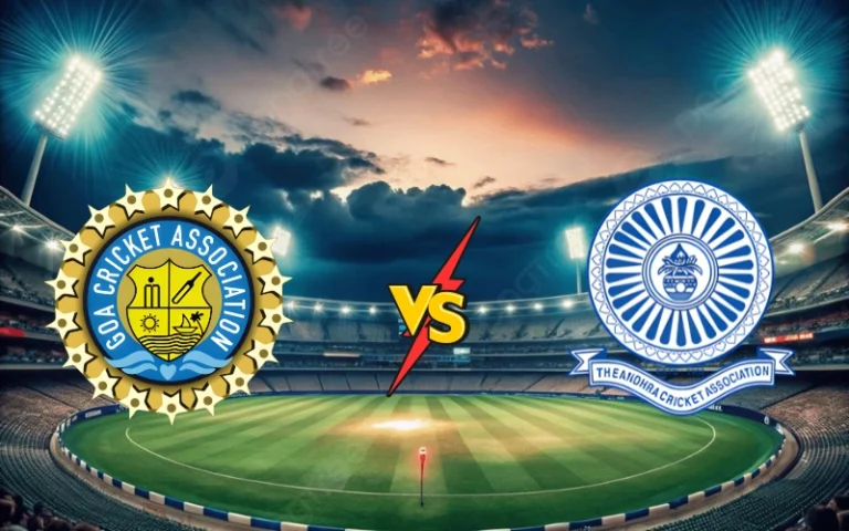 Goa Cricket Team vs Andhra Cricket Team Match Scorecard