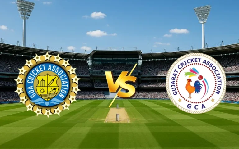 Goa cricket team vs Gujarat cricket team match scorecard
