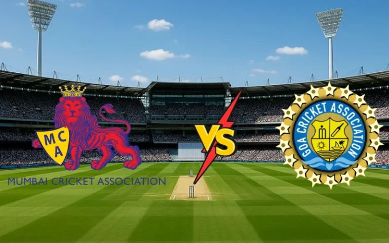 Mumbai Cricket Team vs Goa Cricket Team Match Scorecard