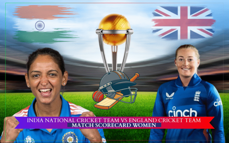 india national cricket team vs england cricket team match scorecard women
