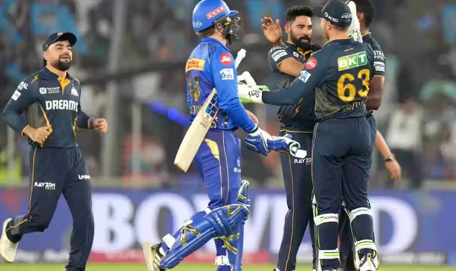mumbai indians vs gujarat titans match scorecard