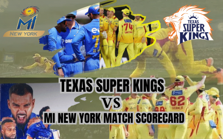 texas super kings vs mi new york match scorecard