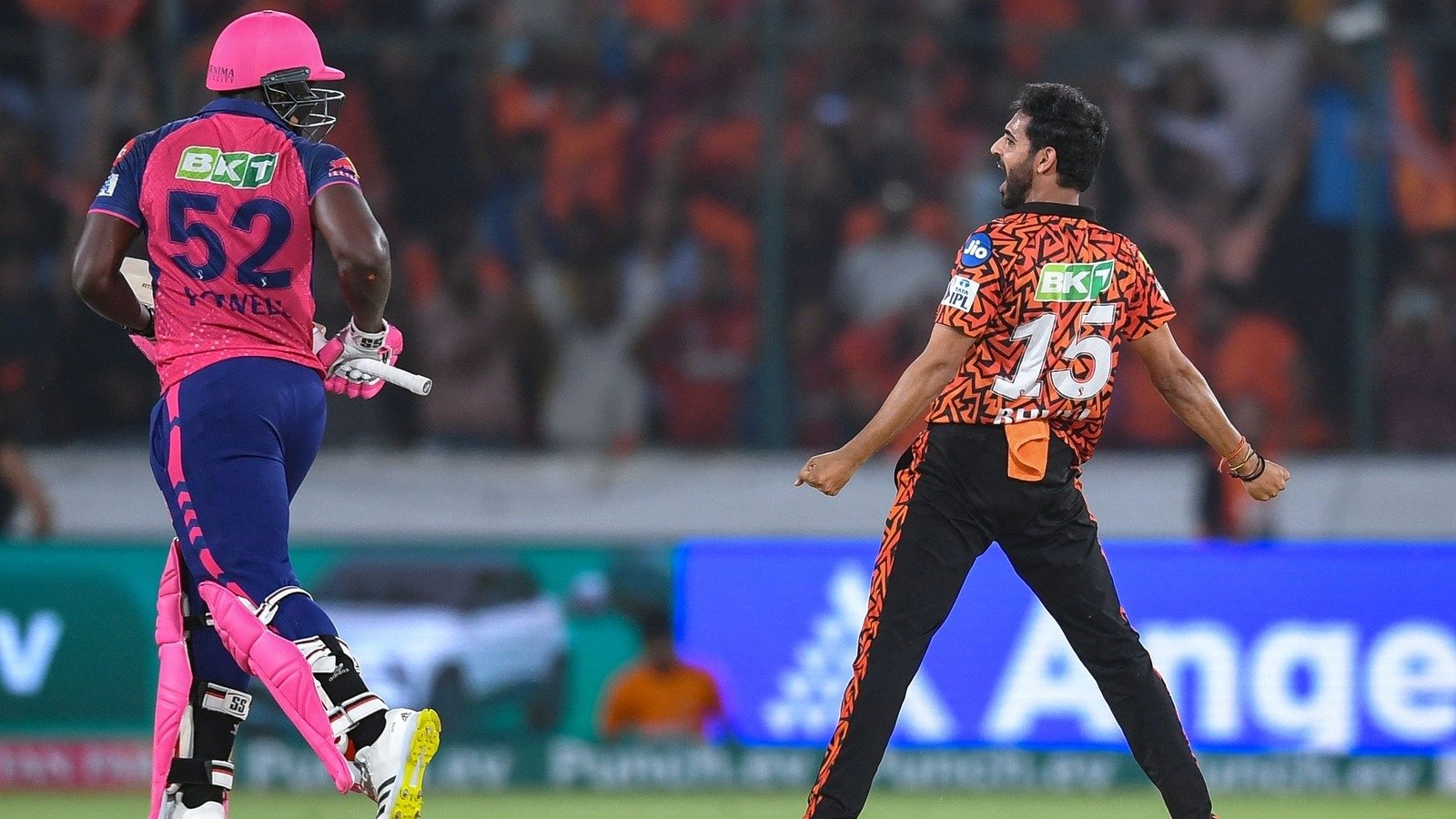 sunrisers hyderabad vs rajasthan royals match scorecard​
