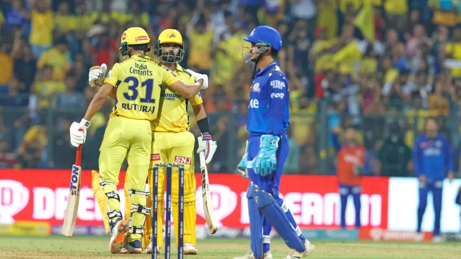 chennai super kings vs mumbai indians match scorecard​