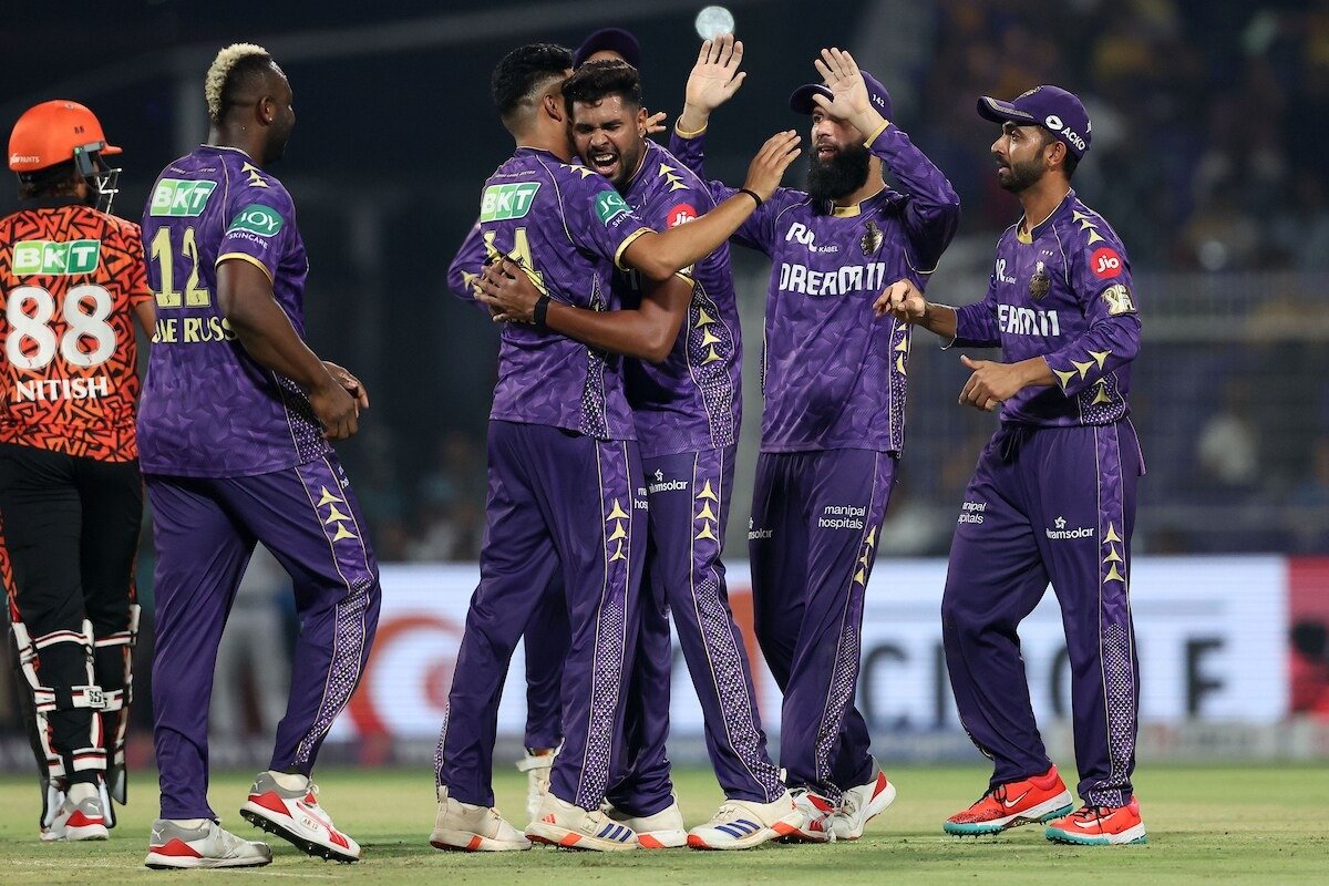 sunrisers hyderabad vs kolkata knight riders match scorecard
