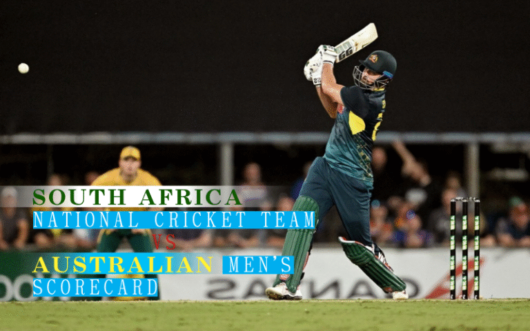 South Africa national cricket team vs Australian men’s cricket team match scorecard