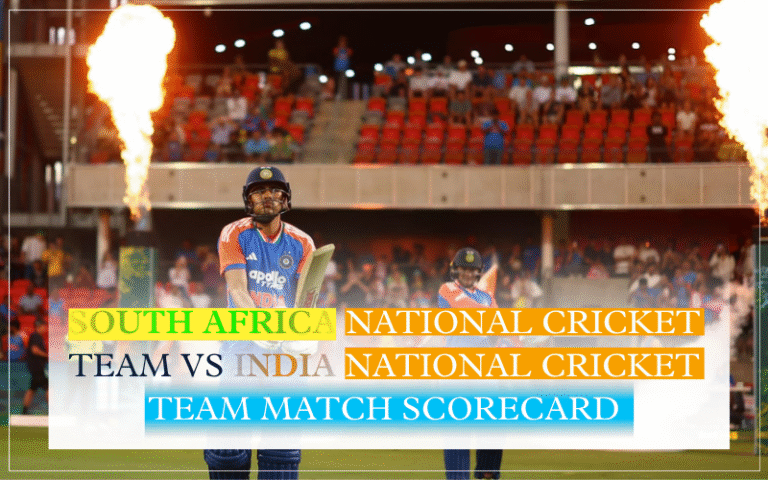 South Africa national cricket team vs India national cricket team match scorecard